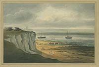 Fort and Cliffs 1809 [artist unknown] | Margate History